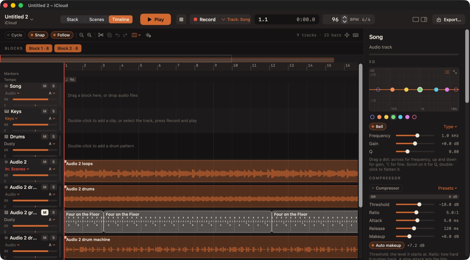 Loopstack Pro on the Mac